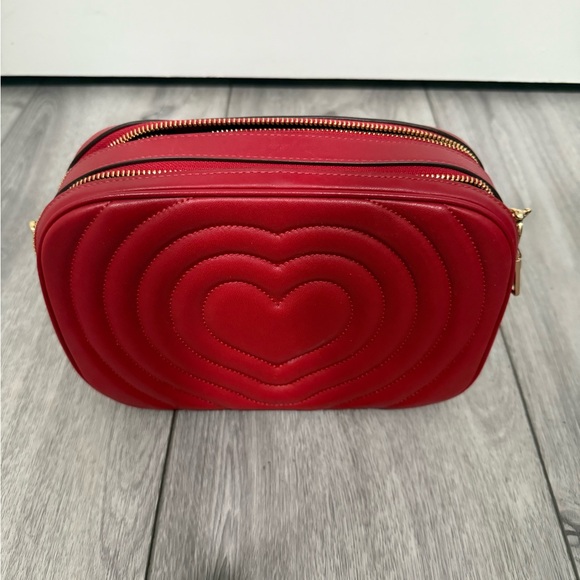 COACH Red Quilted Heart Women Bag - Picture 1 of 5